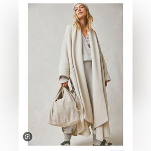 Free People in flight Poncho -NWT